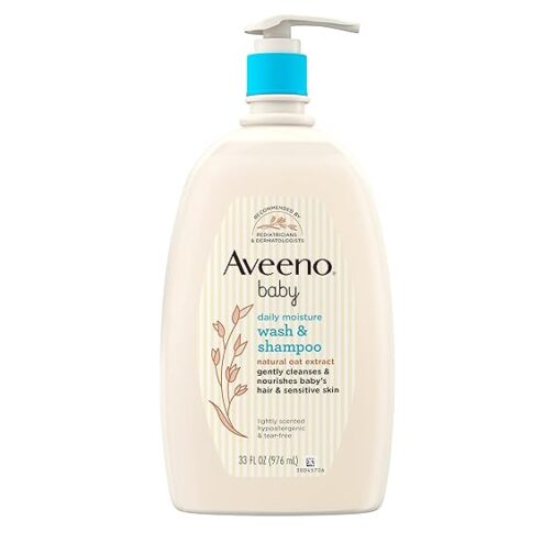 Aveeno Baby Daily Moisture Gentle Bath Wash & Shampoo